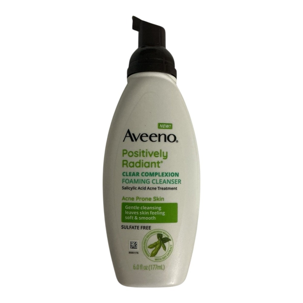 Aveeno - Positively Radiant Cleanser (6‎ oz) - Salicylic Acne Wash